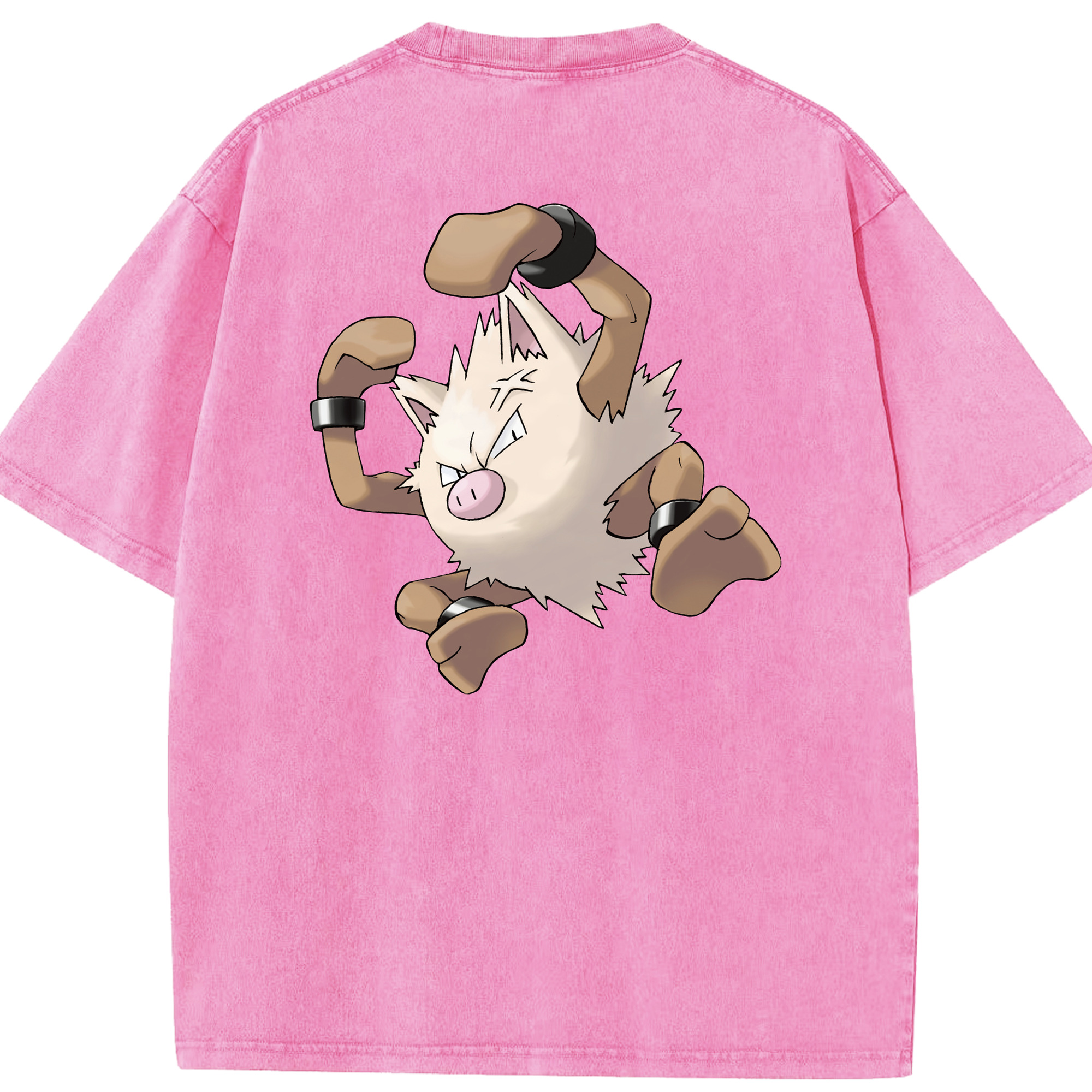 （画像用） ポケットモンスター Pokémon 綿100% ヴィンテージ風 半袖Tシャツ（背面プリント）